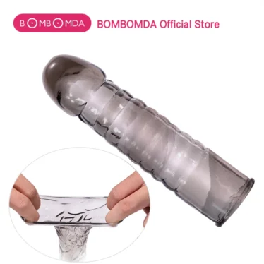 Buy Silicone Ring Crystal Dildo Sleeves In Pakistan