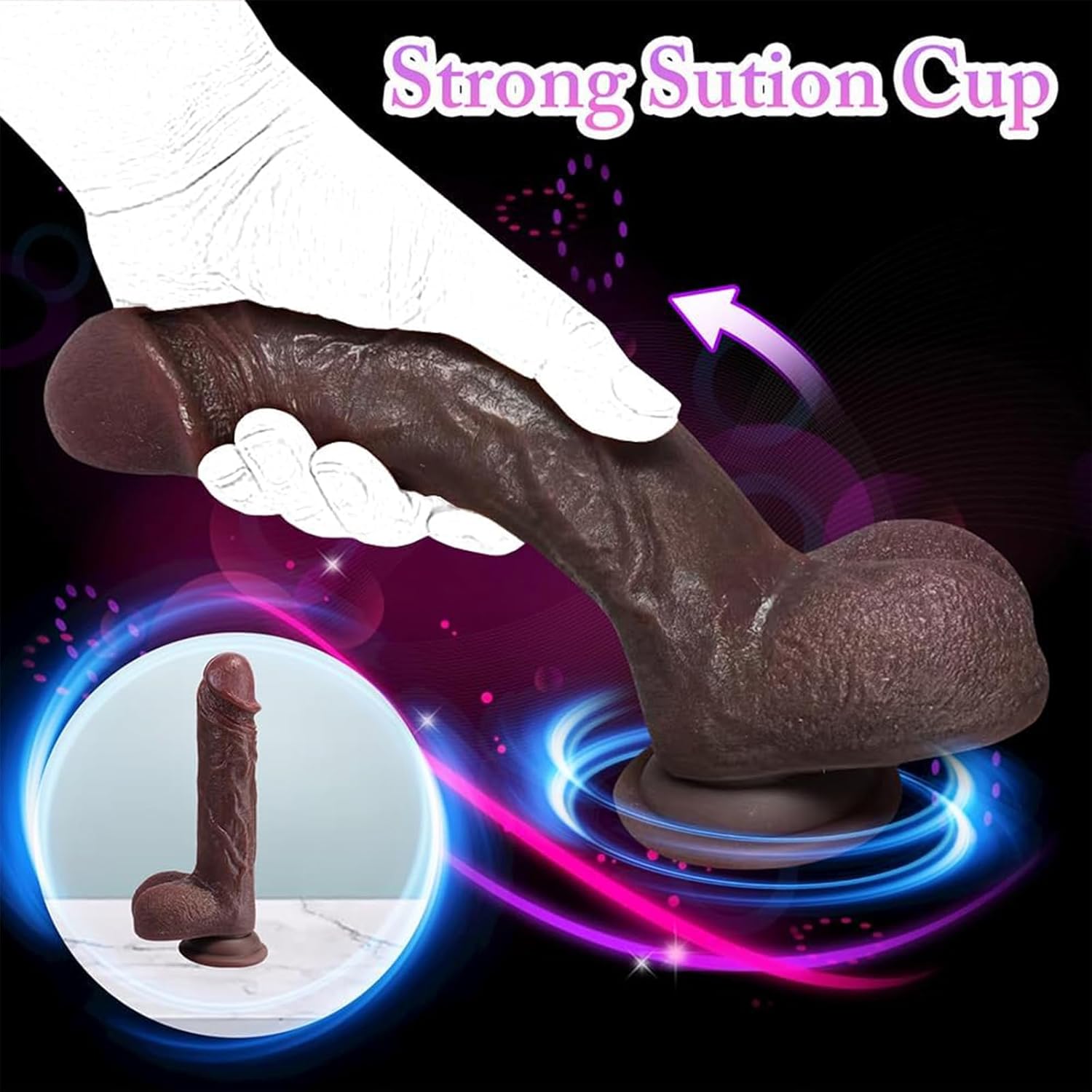 Best Sex Toy Dildo with Bouncy Pillow In Pakistan